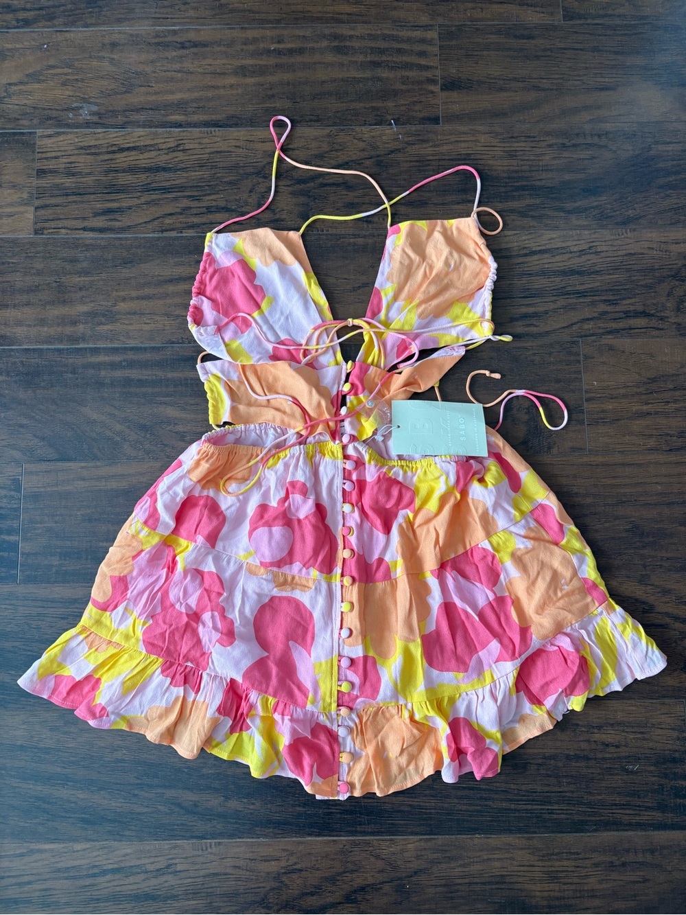 SABO Cecily Backless dress NWT size XL